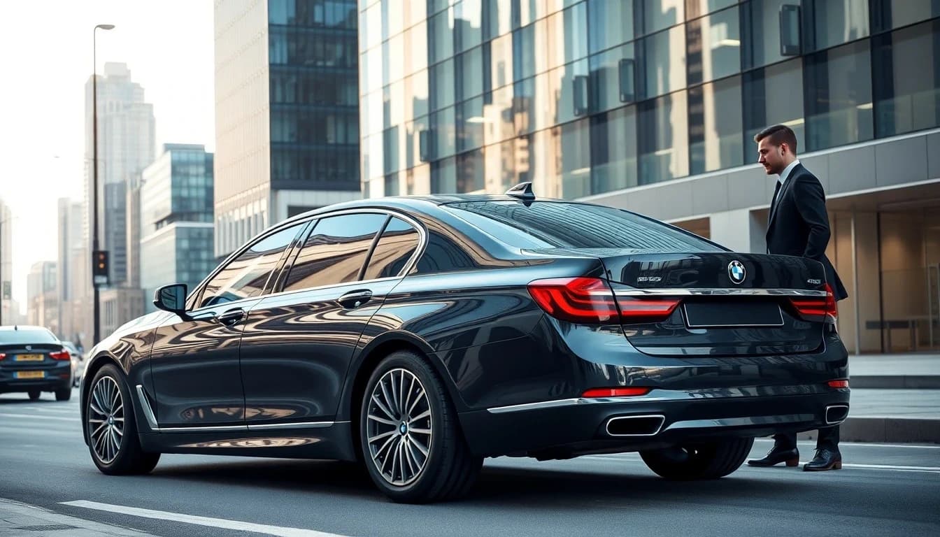 A man visiting London city on Rideexec hourly chauffeur service